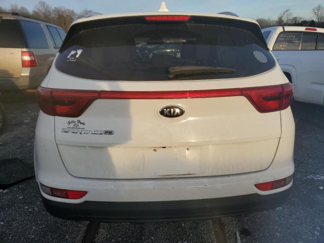 KNDPM3AC8K7548528 - 2019 KIA SPORTAGE LX WHITE photo 6