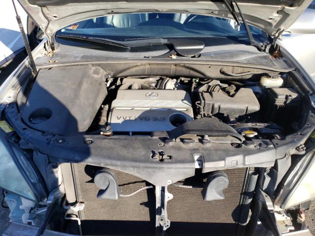 JTJGA31U050049668 - 2005 LEXUS RX 330 SILVER photo 12