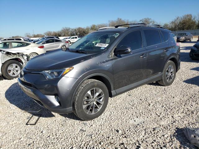 JTMRJREV1HD064582 - 2017 TOYOTA RAV4 HV LE GRAY photo 1