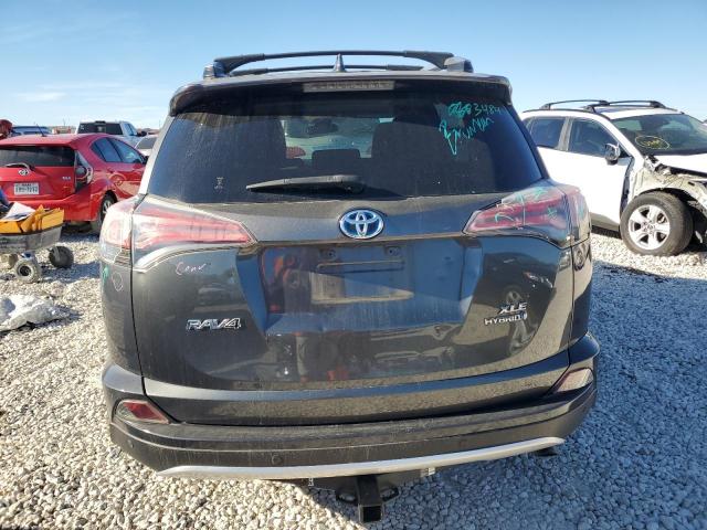 JTMRJREV1HD064582 - 2017 TOYOTA RAV4 HV LE GRAY photo 6