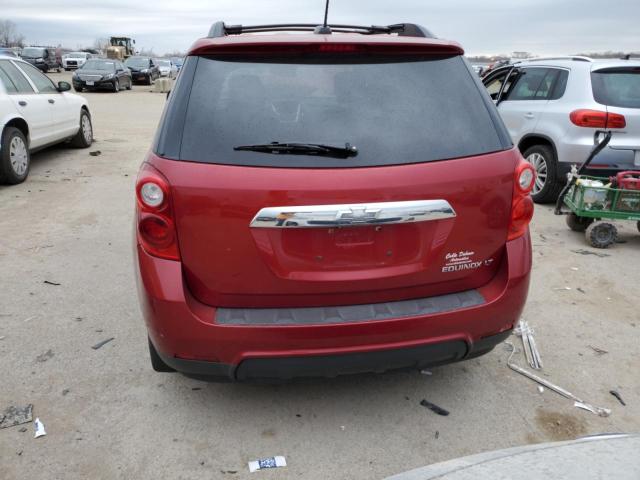 2GNALBEK3F6431831 - 2015 CHEVROLET EQUINOX LT RED photo 6