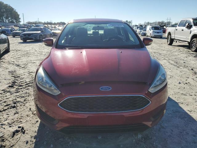 1FADP3F26GL296583 - 2016 FORD FOCUS SE RED photo 5