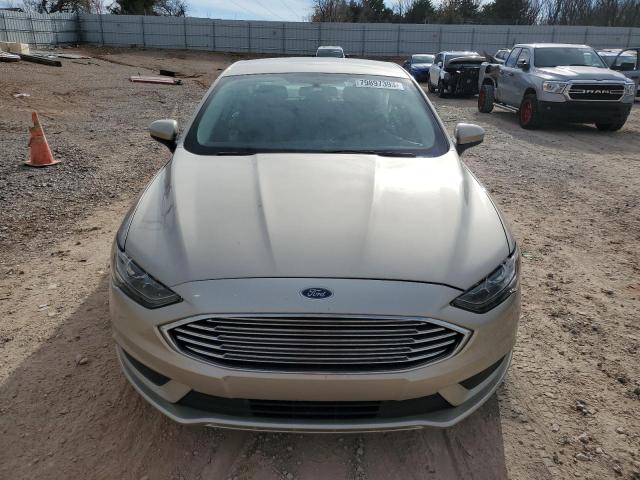 3FA6P0H78HR397501 - 2017 FORD FUSION SE BEIGE photo 5