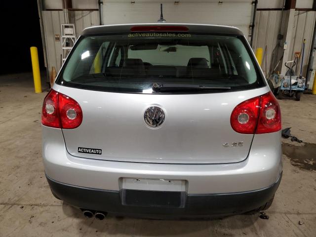 WVWDA71K68W155796 - 2008 VOLKSWAGEN RABBIT SILVER photo 6