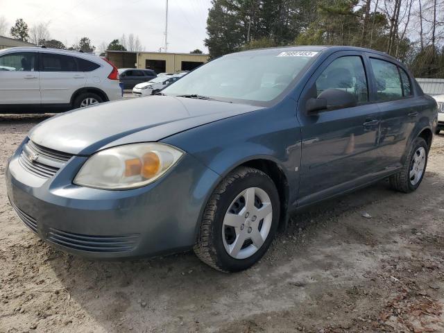 1G1AK55F977378384 - 2007 CHEVROLET COBALT LS BLACK photo 1