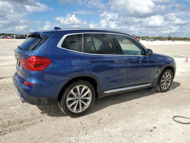 5UXTR7C5XKLF33026 - 2019 BMW X3 SDRIVE30I BLUE photo 3