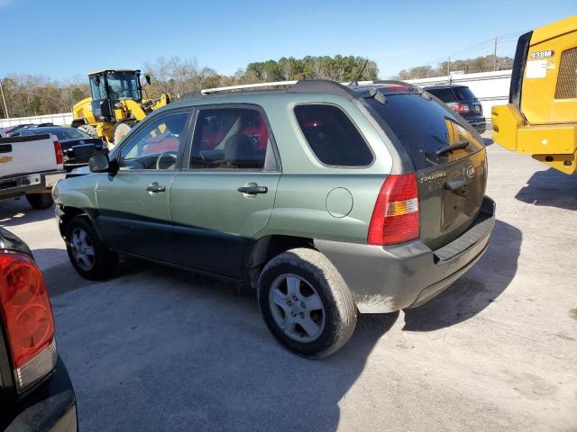 KNDJF724X67270638 - 2006 KIA NEW SPORTA GREEN photo 2