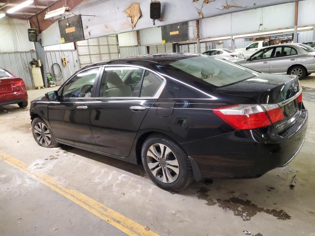 1HGCR2F38DA107069 - 2013 HONDA ACCORD LX BLACK photo 2