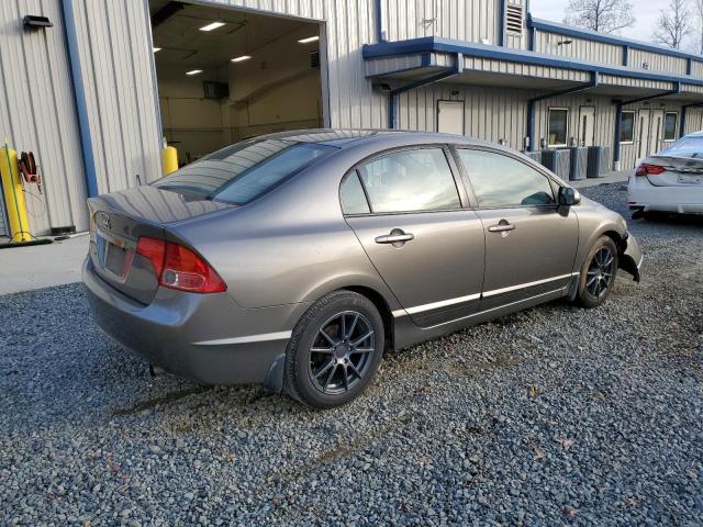 1HGFA165X8L018243 - 2008 HONDA CIVIC LX GRAY photo 3