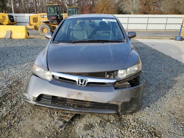 1HGFA165X8L018243 - 2008 HONDA CIVIC LX GRAY photo 5