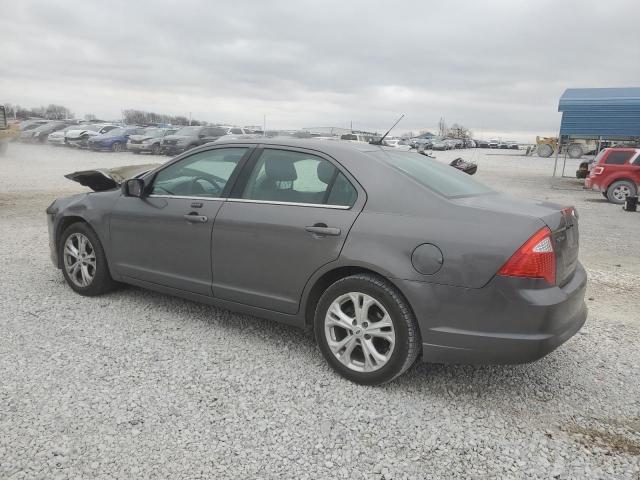 3FAHP0HA9CR228813 - 2012 FORD FUSION SE GRAY photo 2