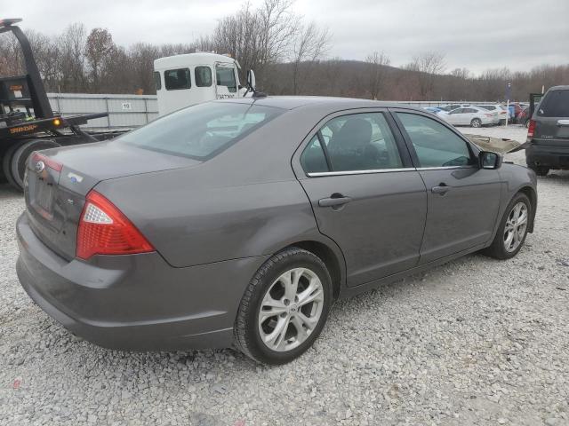 3FAHP0HA9CR228813 - 2012 FORD FUSION SE GRAY photo 3