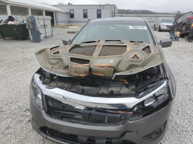 3FAHP0HA9CR228813 - 2012 FORD FUSION SE GRAY photo 5