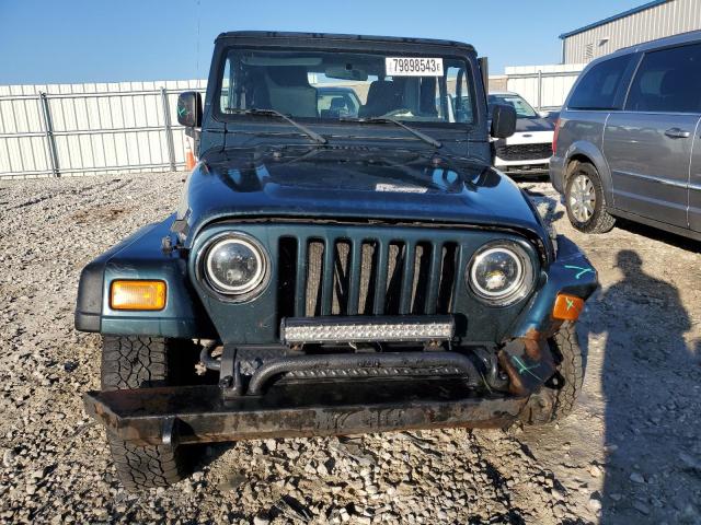 1J4FA29156P716840 - 2006 JEEP WRANGLER / SE GREEN photo 5