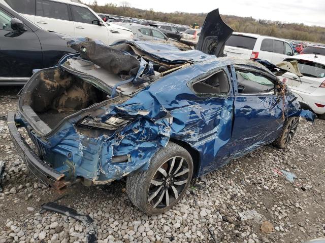 2HGFG3B01FH509931 - 2015 HONDA CIVIC EXL BLUE photo 3