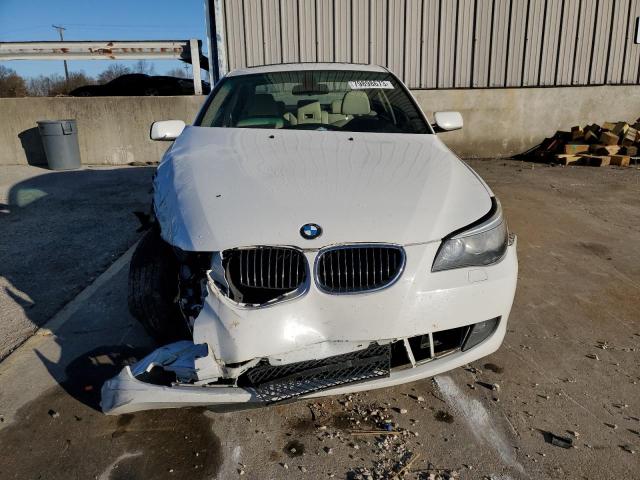 WBANV13548BZ47835 - 2008 BMW 528 XI WHITE photo 5