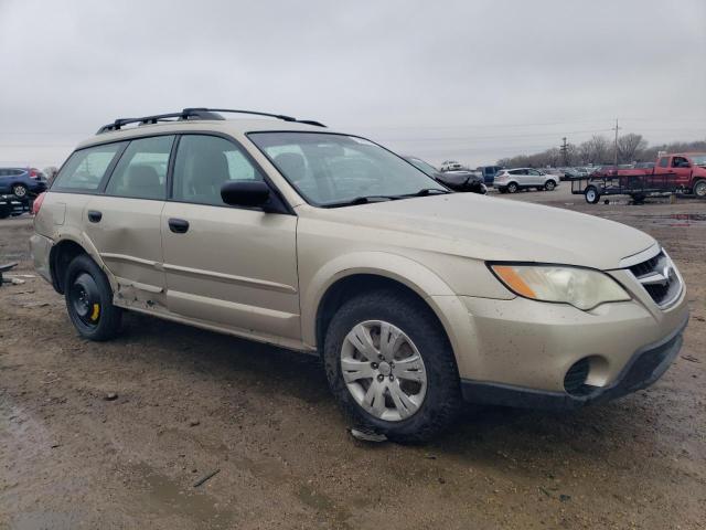 4S4BP60C186336892 - 2008 SUBARU OUTBACK TAN photo 4