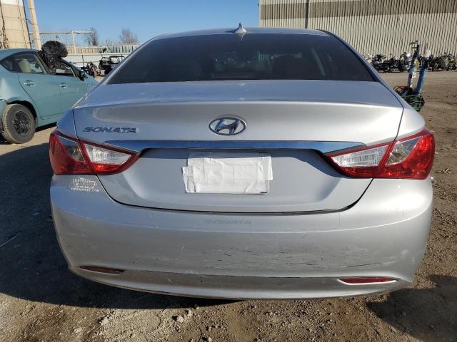 5NPEB4AC8CH473121 - 2012 HYUNDAI SONATA GLS SILVER photo 6