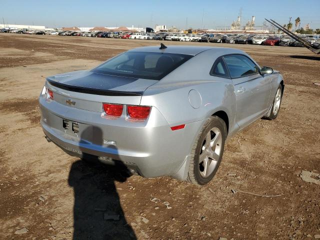 2G1FC1EV0A9148208 - 2010 CHEVROLET CAMARO LT SILVER photo 3