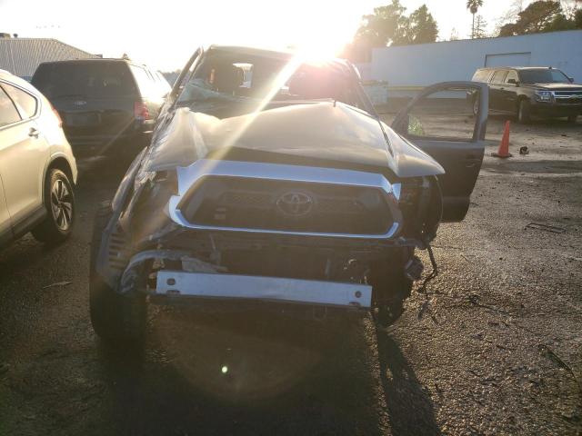 5TFJU4GN1CX027690 - 2012 TOYOTA TACOMA DOUBLE CAB PRERUNNER GRAY photo 5