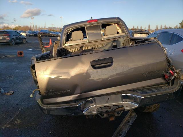 5TFJU4GN1CX027690 - 2012 TOYOTA TACOMA DOUBLE CAB PRERUNNER GRAY photo 6