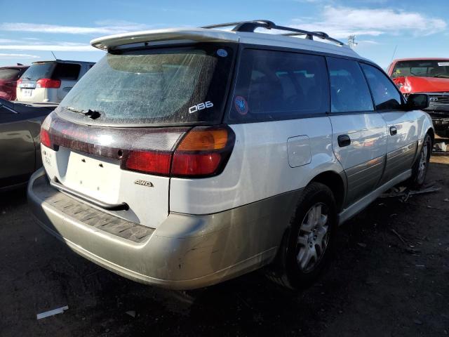 4S3BH6750Y7632005 - 2000 SUBARU LEGACY OUTBACK AWP 白色 照片 3