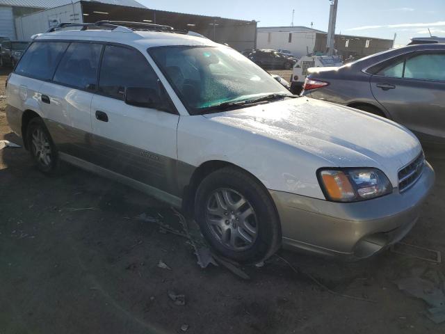 4S3BH6750Y7632005 - 2000 SUBARU LEGACY OUTBACK AWP 白色 照片 4