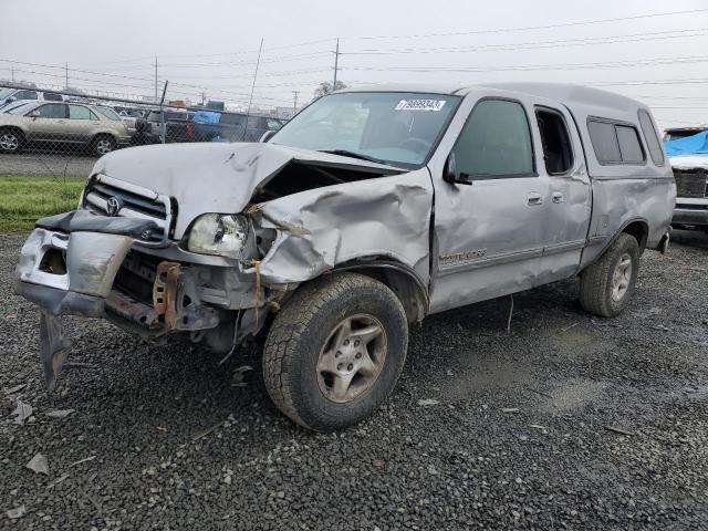 5TBBT44142S276068 - 2002 TOYOTA TUNDRA ACCESS CAB SILVER photo 1