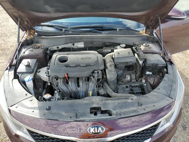 5XXGT4L39JG222300 - 2018 KIA OPTIMA LX BURGUNDY photo 11