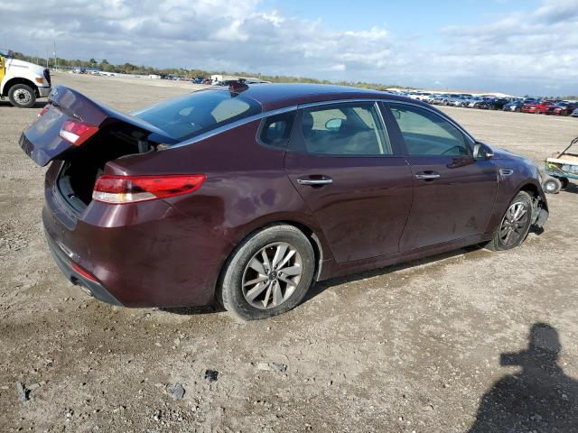 5XXGT4L39JG222300 - 2018 KIA OPTIMA LX BURGUNDY photo 3