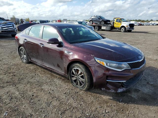 5XXGT4L39JG222300 - 2018 KIA OPTIMA LX BURGUNDY photo 4