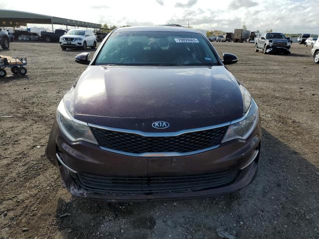 5XXGT4L39JG222300 - 2018 KIA OPTIMA LX BURGUNDY photo 5