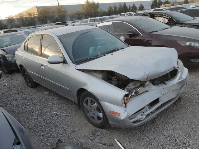 KMHDN46D96U254002 - 2006 HYUNDAI ELANTRA GLS SILVER photo 4