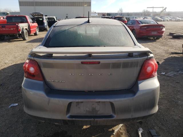 1B3BD1FG5BN622043 - 2011 DODGE AVENGER MAINSTREET GRAY photo 6