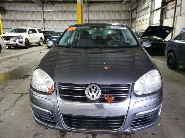 3VWJZ7AJ4AM027224 - 2010 VOLKSWAGEN JETTA S GRAY photo 5