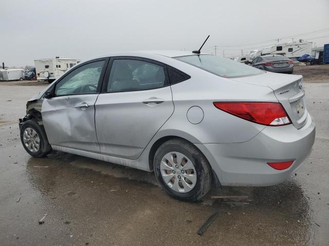 KMHCT4AE5GU044242 - 2016 HYUNDAI ACCENT SE SILVER photo 2