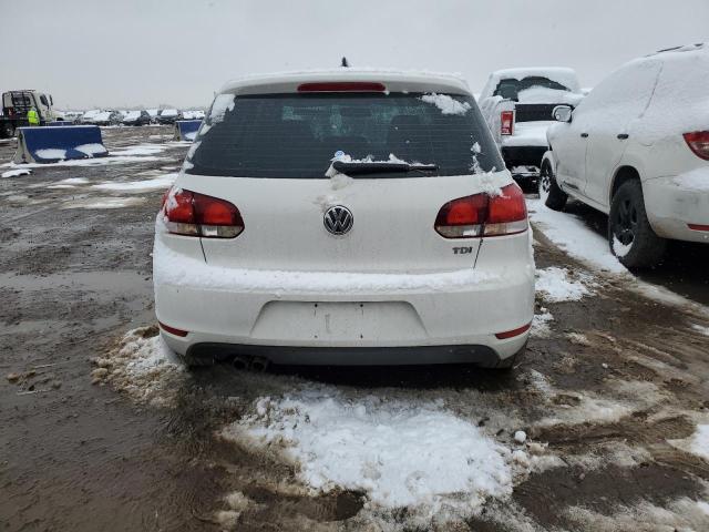 WVWDM7AJ4DW022365 - 2013 VOLKSWAGEN GOLF თეთრი ფოტო 6