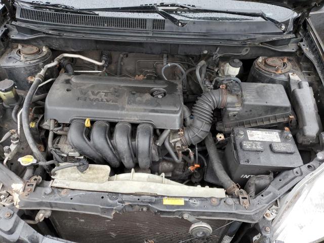 2T1KR32E98C697016 - 2008 TOYOTA COROLLA MA XR BLACK photo 10