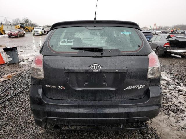 2T1KR32E98C697016 - 2008 TOYOTA COROLLA MA XR BLACK photo 6