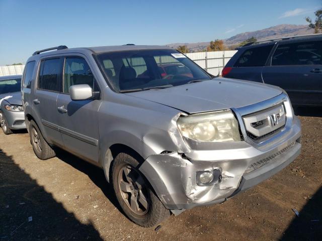 5FNYF3H48AB017397 - 2010 HONDA PILOT EX SILVER photo 4