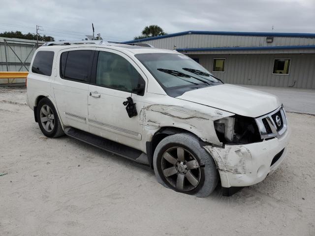 5N1BA0ND8CN604934 - 2012 NISSAN ARMADA SV WHITE photo 4