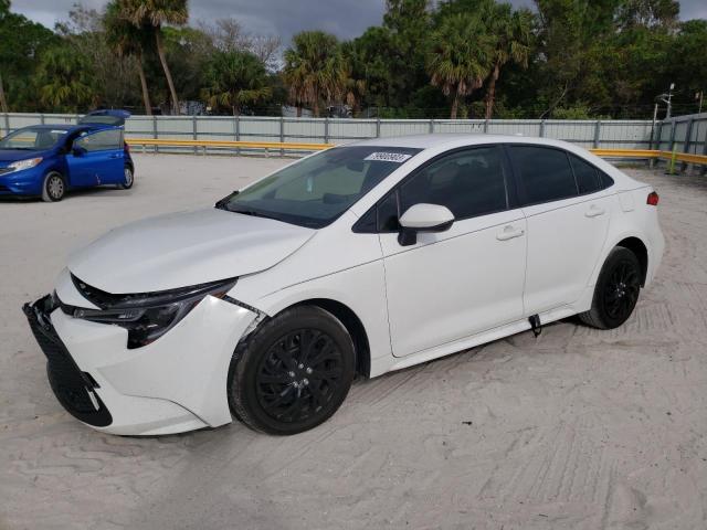 JTDEPMAE8N3027696 - 2022 TOYOTA COROLLA LE WHITE photo 1