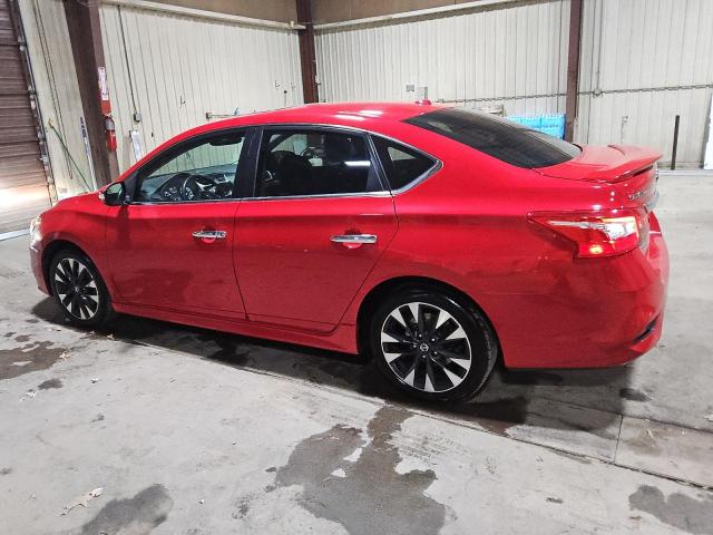 3N1AB7AP8KY438487 - 2019 NISSAN SENTRA S RED photo 2