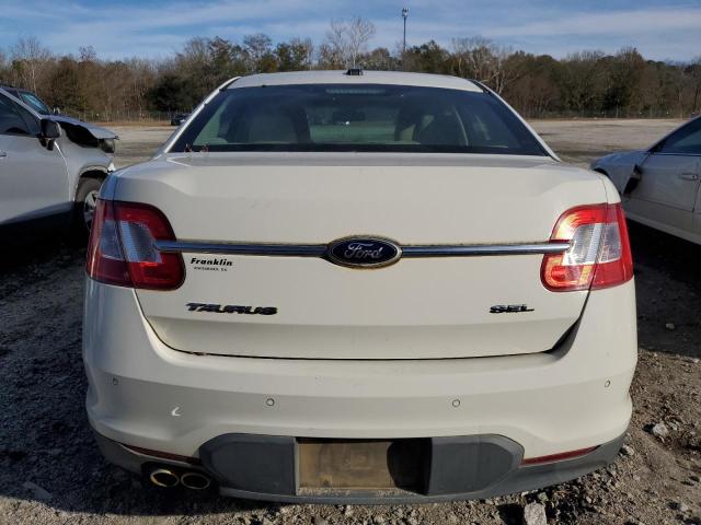 1FAHP2EW6BG113782 - 2011 FORD TAURUS SEL WHITE photo 6