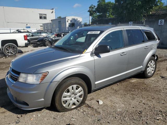 3C4PDCAB8LT249674 - 2020 DODGE JOURNEY SE GRAY photo 1