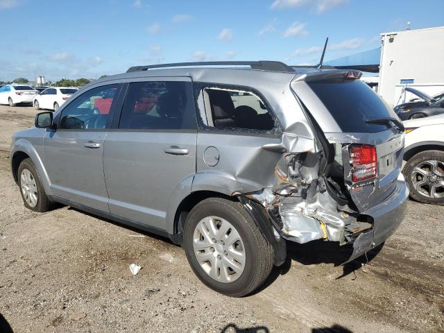 3C4PDCAB8LT249674 - 2020 DODGE JOURNEY SE GRAY photo 2