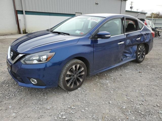 3N1AB7APXJY220243 - 2018 NISSAN SENTRA S BLUE photo 1