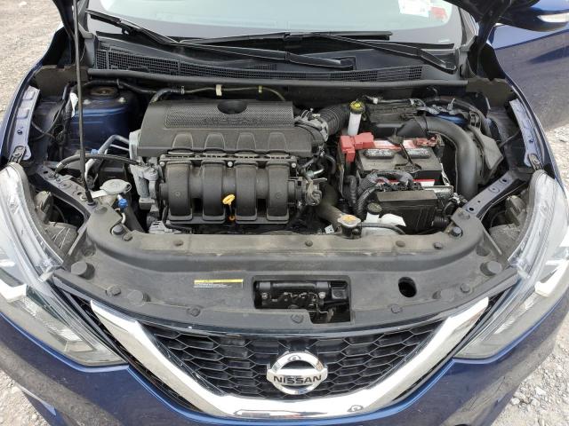 3N1AB7APXJY220243 - 2018 NISSAN SENTRA S BLUE photo 11