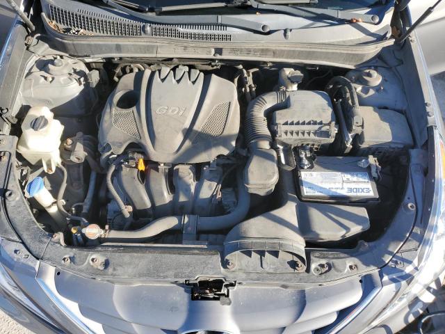 5NPEB4AC2CH321867 - 2012 HYUNDAI SONATA GLS GRAY photo 11