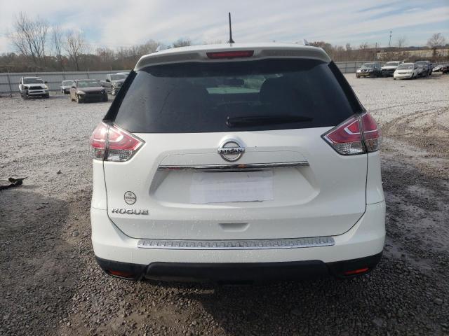 5N1AT2MT7GC827333 - 2016 NISSAN ROGUE S WHITE photo 6